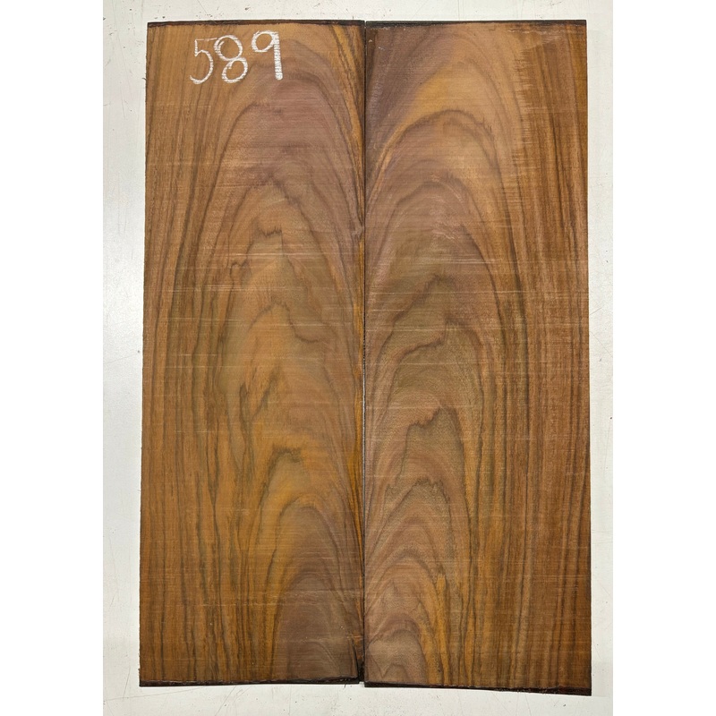 rare-tiger-striped-rosewood-guitar-drop-top-22-1-2-x-7-1-4-x-3-8-589 Rare Tiger Striped Rosewood Guitar Drop Top - 22-1/2" x 7-1/4" x 3/8" #589