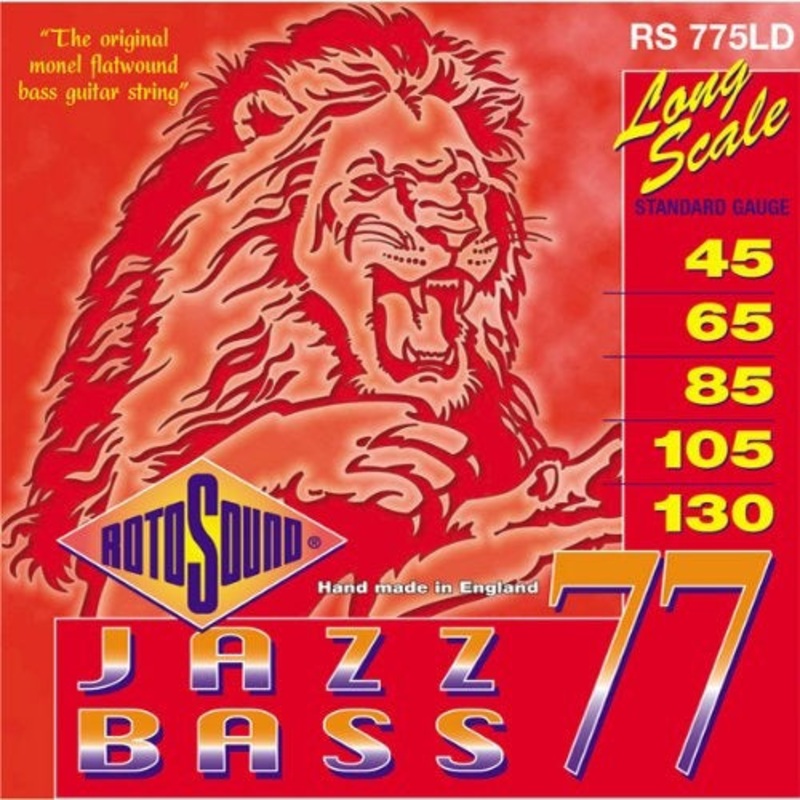 rotosound-rs775ld-45-130-jazz-bass-long-scale-standard-gauge-5-string-monel-flatwound-bass-guitar-strings Rotosound RS775LD 45-130 Jazz Bass Long Scale Standard Gauge 5-string Monel Flatwound Bass Guitar Strings