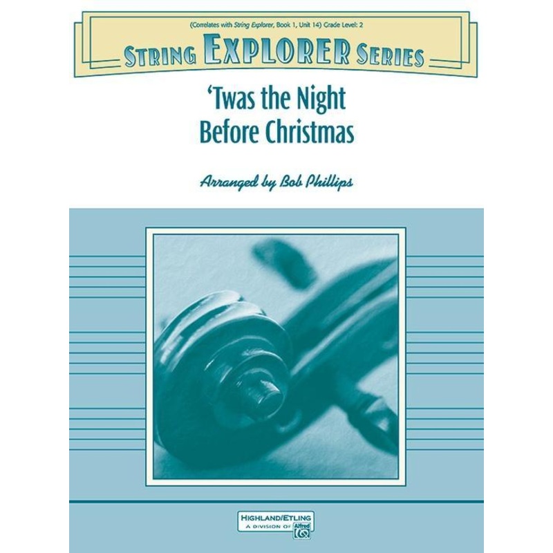 twas-the-night-before-christmas-arr-bob-phillips-string-orchestra-grade-2 Twas the Night Before Christmas, Arr. Bob Phillips String Orchestra Grade 2