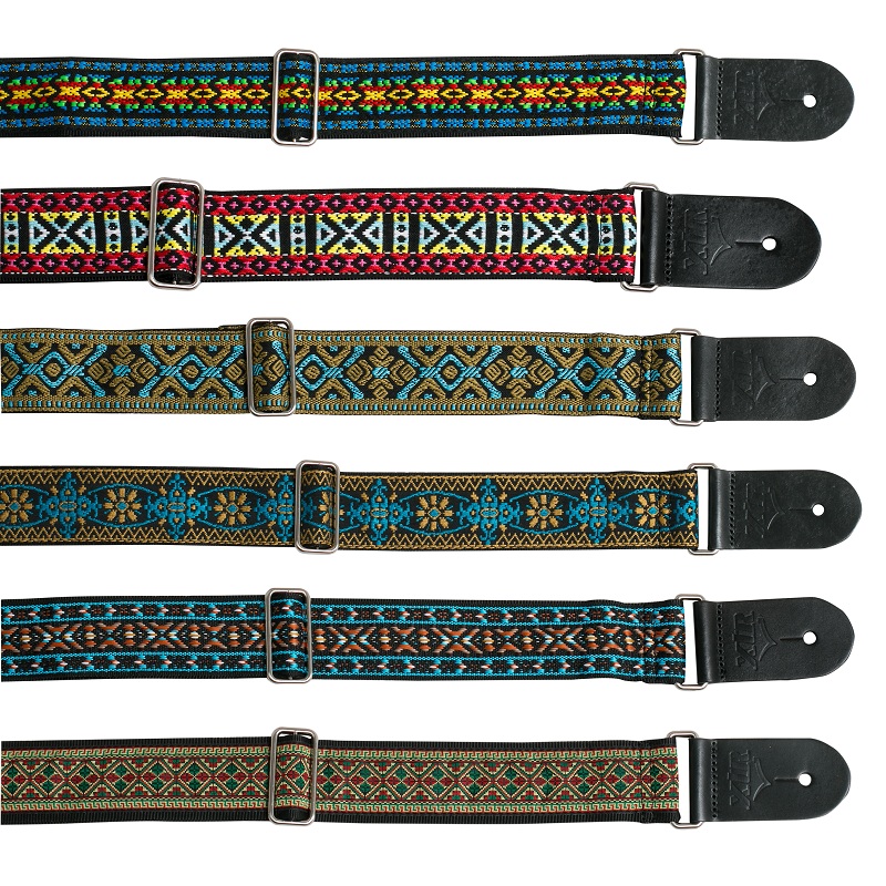 xtr-2-deluxe-woven-vintage-jacquard-guitar-strap-various-designs XTR 2" Deluxe Woven Vintage Jacquard Guitar Strap - Various Designs
