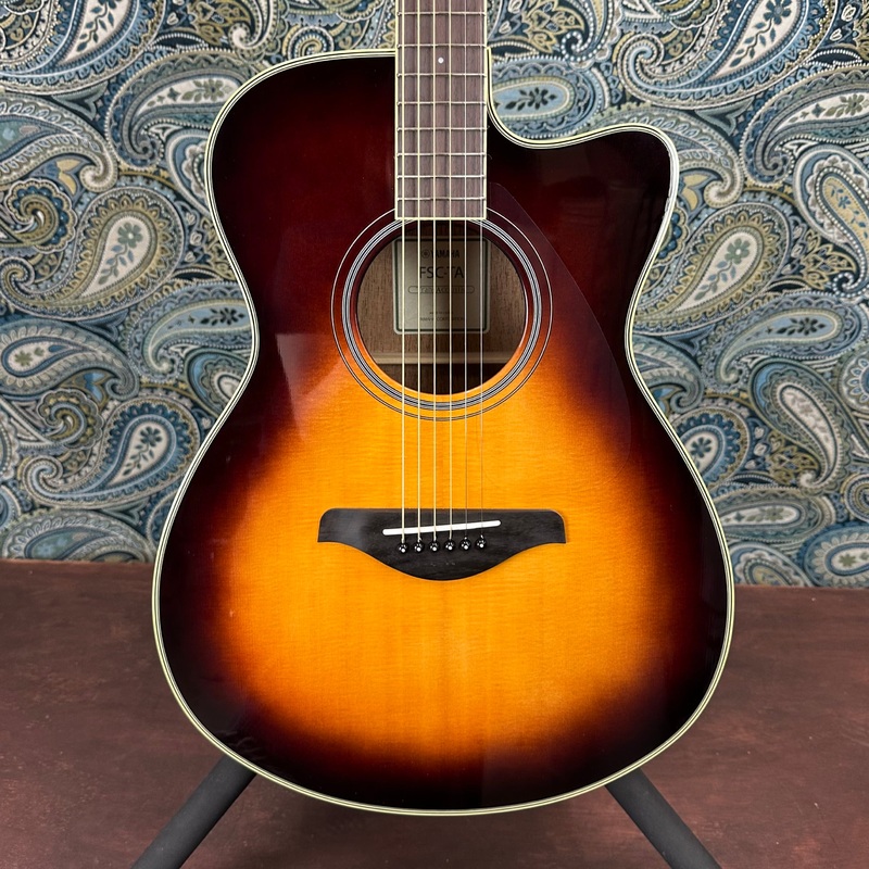 yamaha-fgc-ta-transacoustic-cutaway-brown-sunburst Yamaha FGC-TA TransAcoustic Cutaway Brown Sunburst