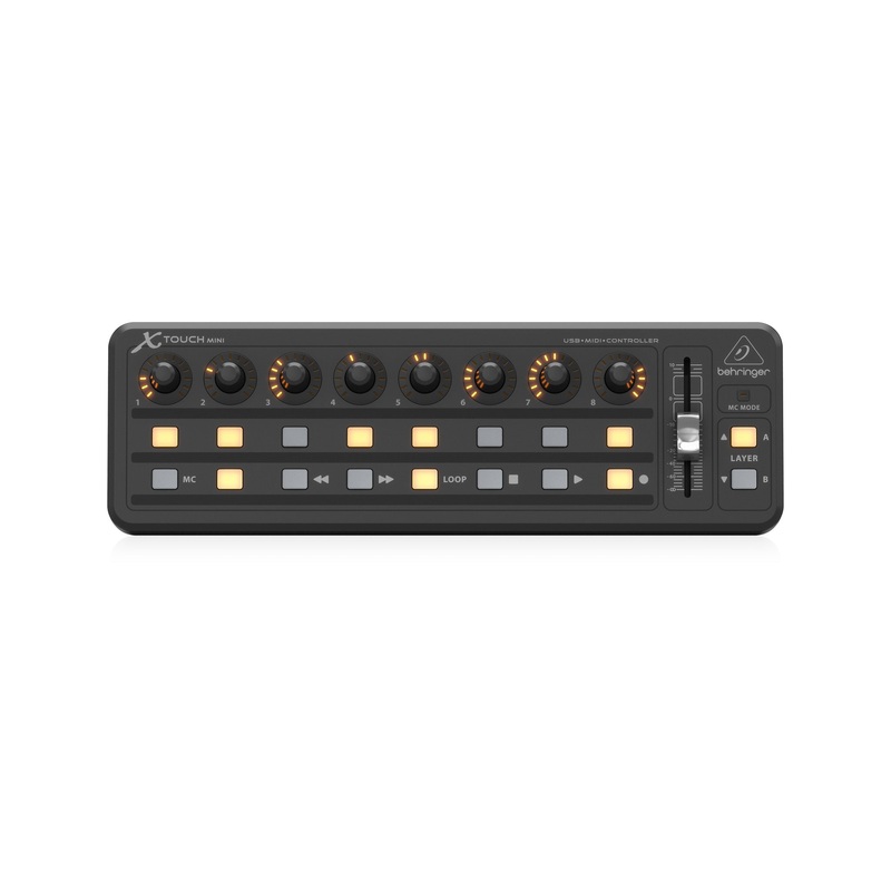 behringer-x-touch-mini-ultra-compact-universal-usb-controller Behringer X-Touch Mini Ultra-Compact Universal USB Controller