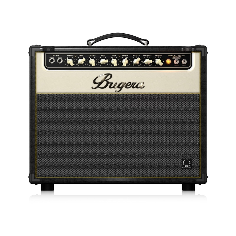 bugera-v22-infinium-22w-1x12-all-tube-guitar-combo-amplifier Bugera V22 Infinium 22W 1x12 All Tube Guitar Combo Amplifier
