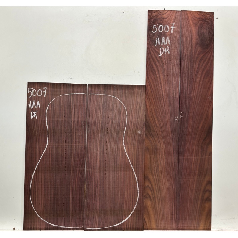 east-indian-rosewood-dreadnought-aaa-grade-guitar-back-side-set-5007 East Indian Rosewood Dreadnought AAA Grade Guitar Back & Side Set #5007