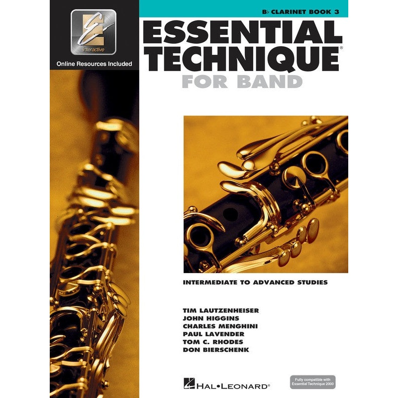 essential-technique-for-band-book-3-clarinet Essential Technique For Band Book 3 - Clarinet