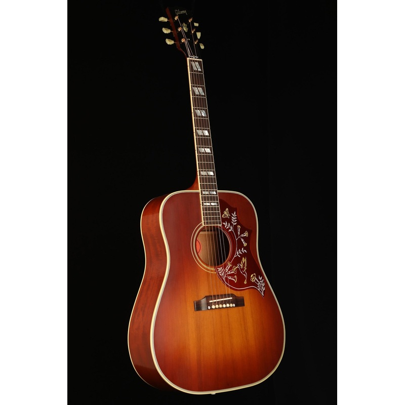 gibson-1960-hummingbird-fixed-bridge-heritage-cherry-acoustic-guitar Gibson 1960 Hummingbird Fixed Bridge 'Heritage Cherry' Acoustic Guitar