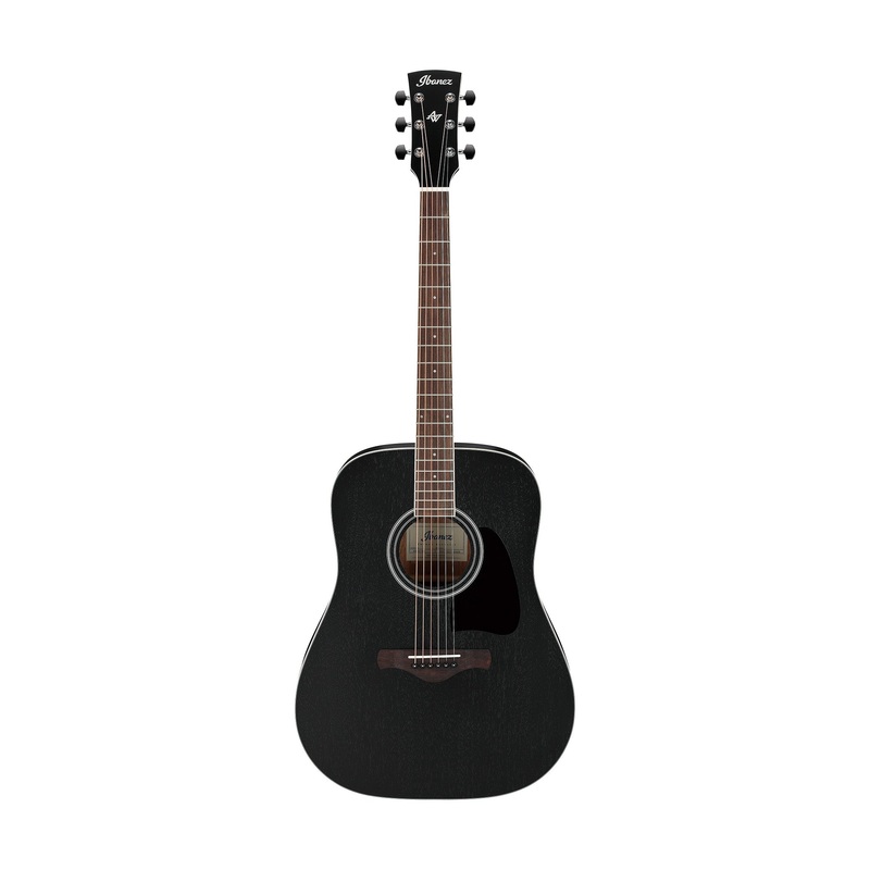 ibanez-artwood-aw84-wk-acoustic-guitar-weathered-black Ibanez Artwood AW84-WK Acoustic Guitar, Weathered Black