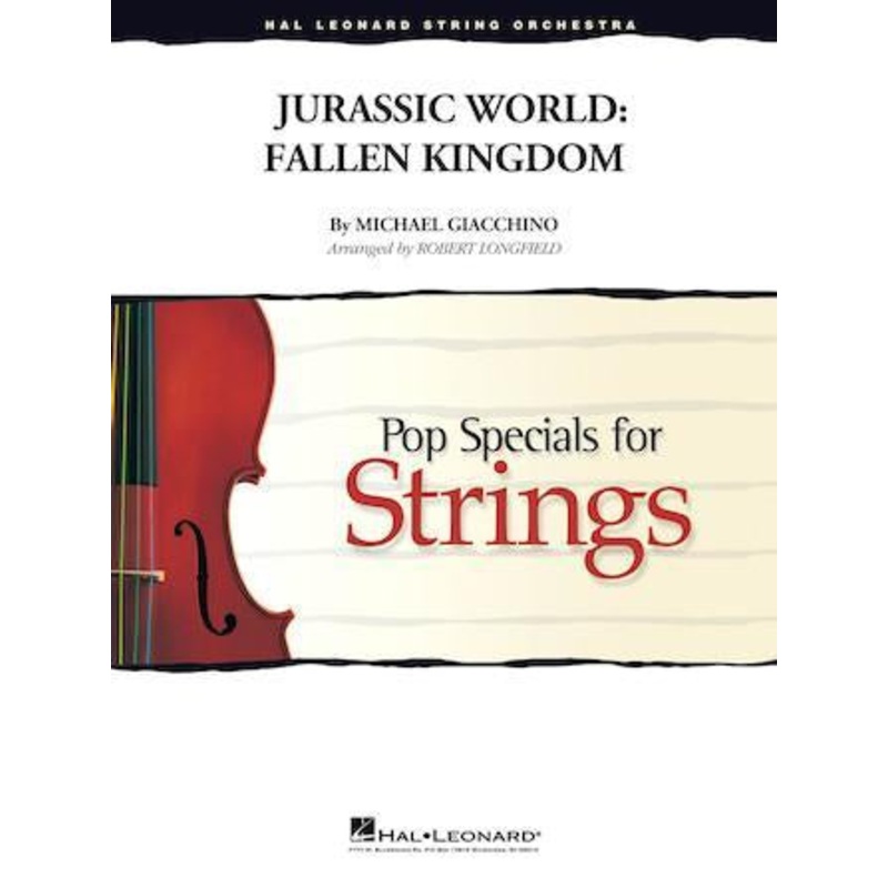jurassic-world-fallen-kingdom-arr-robert-longfield-string-orchestra-grade-3-4 Jurassic World: Fallen Kingdom, Arr. Robert Longfield String Orchestra Grade 3-4