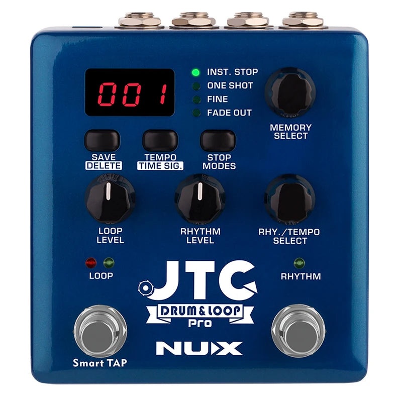 nux-ndl-5-jtc-drum-and-loop-pro-pedal NUX NDL-5 JTC Drum And Loop Pro Pedal
