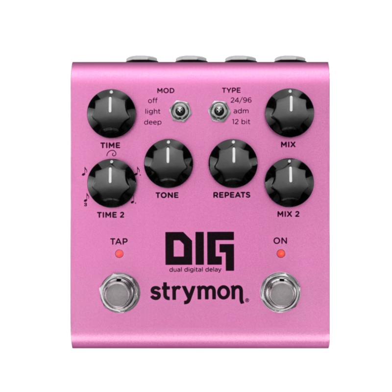 strymon-dig-dual-digital-delay-v2-pedal Strymon DIG Dual Digital Delay V2 Pedal
