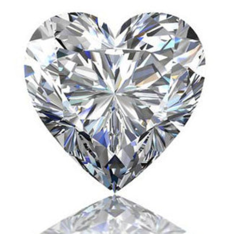 1-06ct-h-si1-heart-shape-diamond 1.06ct H SI1 Heart Shape Diamond