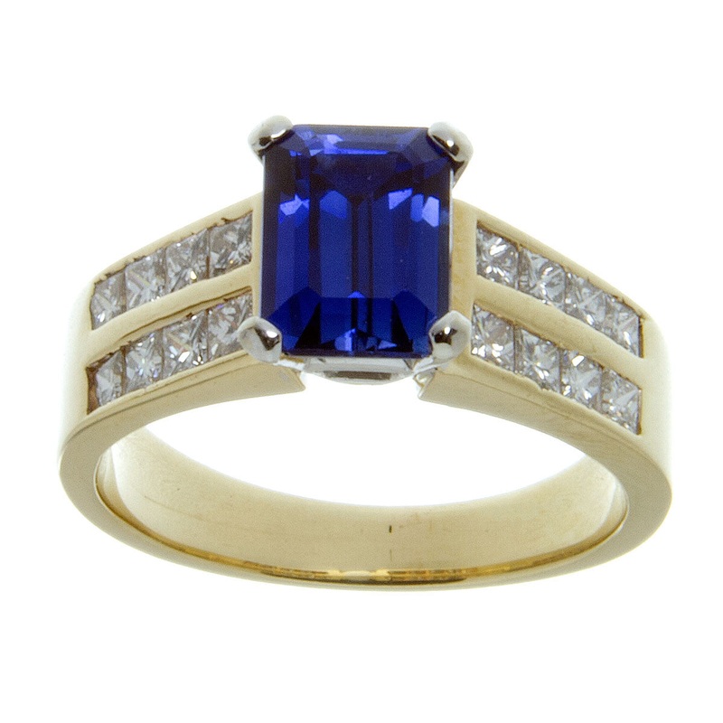 2-50ct-tanzanite-diamond-ring 2.50ct Tanzanite & Diamond Ring