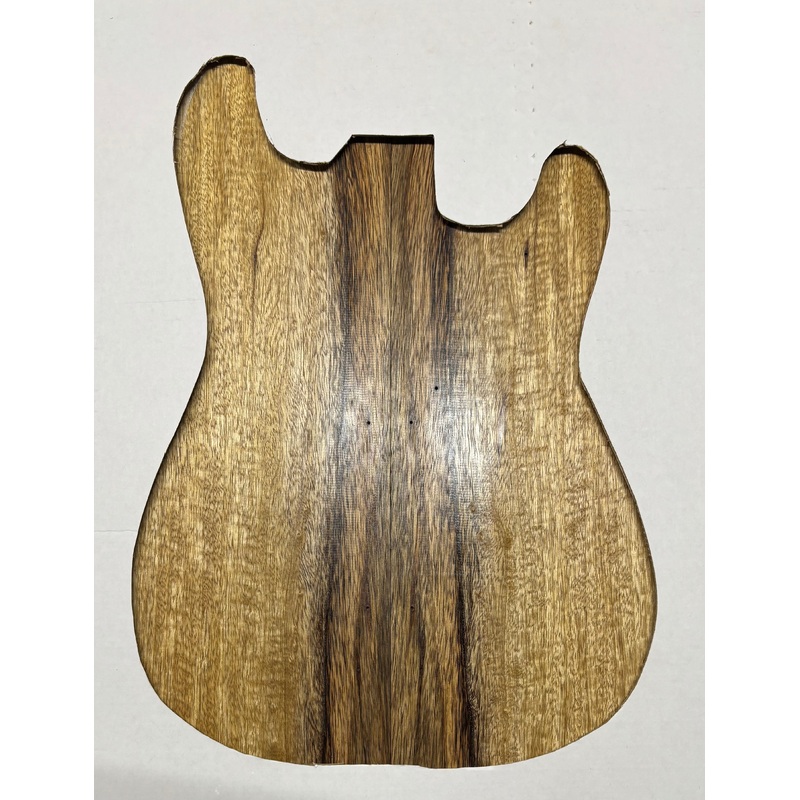 black-limba-guitar-drop-top-21-x-7-1-4-x-3-8-537 Black Limba Guitar Drop Top - 21" x 7-1/4" x 3/8" #537