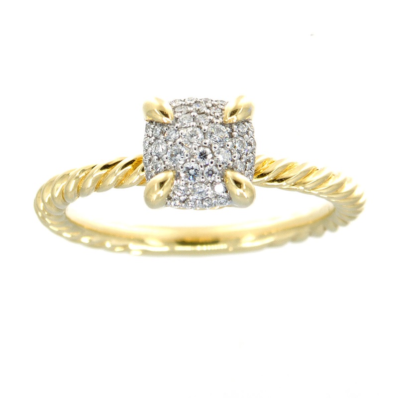 david-yurman-chatelaine-ring-in-18k-with-full-pav-diamonds David Yurman Chatelaine Ring in 18K with Full Pav Diamonds
