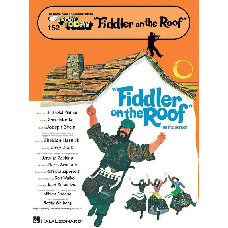 fiddler-on-the-roof-e-z-play Fiddler on the Roof, E-Z Play