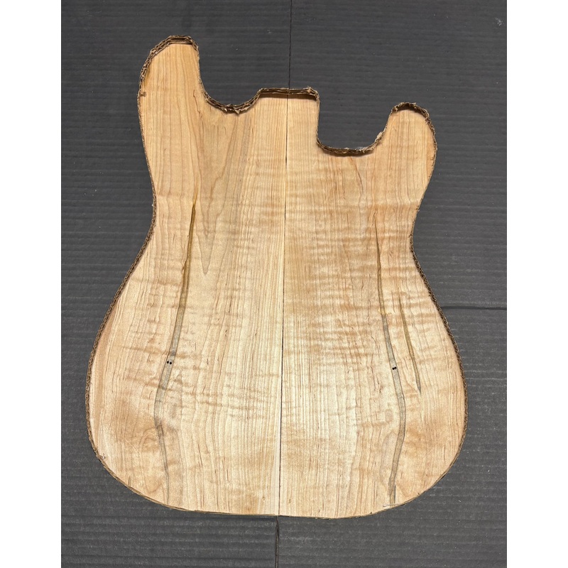 flame-ambrosia-maple-guitar-drop-top-22-x-7-1-4-x-3-8-801 Flame Ambrosia Maple Guitar Drop Top 22" x 7-1/4" x 3/8" #801
