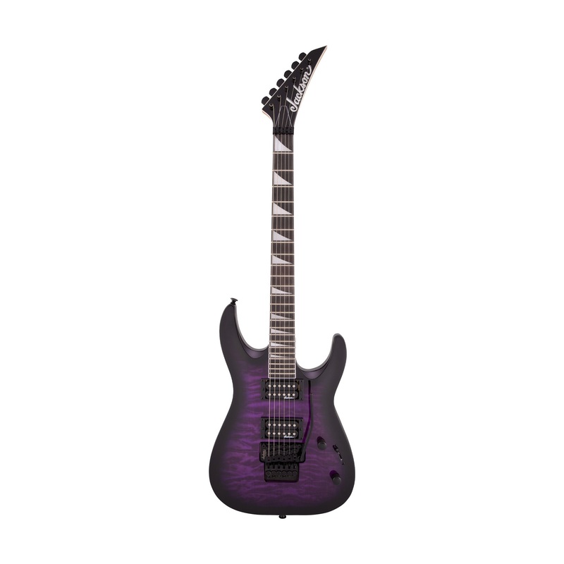 jackson-js-series-dinky-arch-top-js32q-dka-electric-guitar-amaranth-fb-transparent-purple-burst Jackson JS Series Dinky Arch Top JS32Q DKA Electric Guitar, Amaranth FB, Transparent Purple Burst