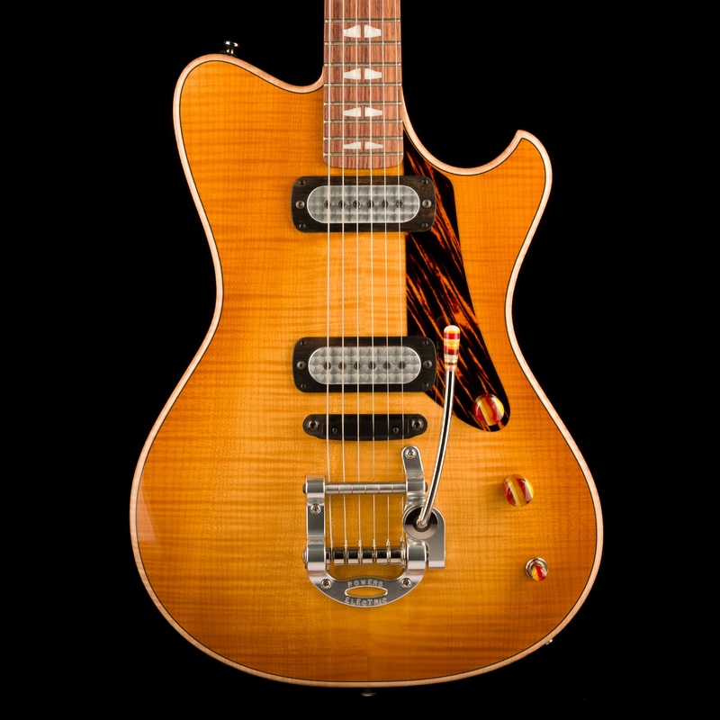 powers-electric-a-type-select-wild-honey-burst-firestripe-pickguard-with-softshell-case Powers Electric A-Type Select Wild Honey Burst Firestripe Pickguard With Softshell Case