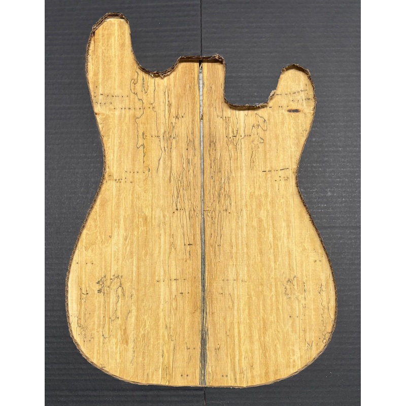 spalted-tamarind-guitar-drop-top-22-x-7-3-8-x-3-8-1053 Spalted Tamarind Guitar Drop Top 22" x 7-3/8" x 3/8" #1053