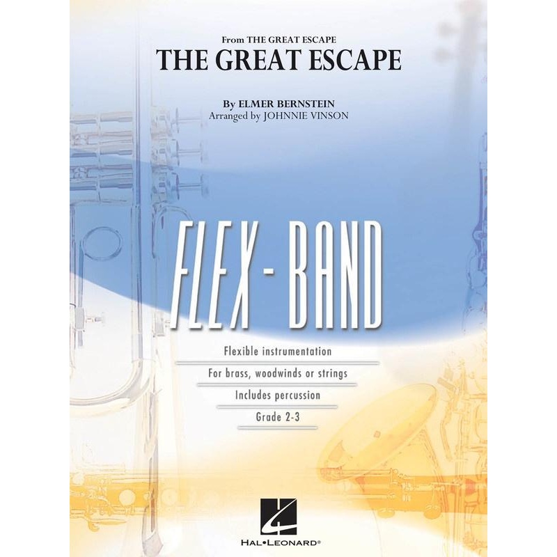 the-great-escape-march-arr-johnnie-vinson-flexband-grade-2-3 The Great Escape (March) Arr. Johnnie Vinson FlexBand Grade 2-3