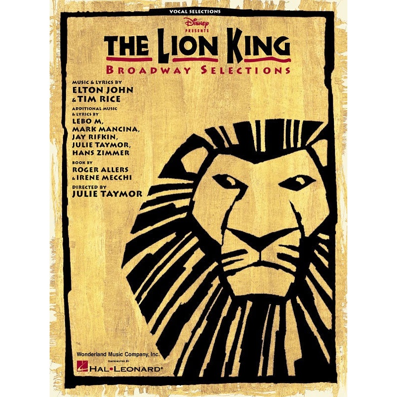 the-lion-king-broadway-selections-vocal-selections The Lion King - Broadway Selections Vocal Selections