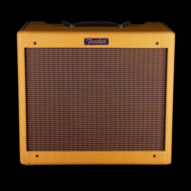 used-2019-fender-blues-junior-lacquered-tweed-guitar-amp-combo Used 2019 Fender Blues Junior Lacquered Tweed Guitar Amp Combo