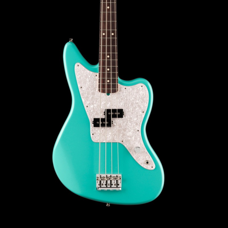 fender-limited-edition-mark-hoppus-jaguar-bass-sea-foam-green-with-gig-bag Fender Limited Edition Mark Hoppus Jaguar Bass Sea Foam Green With Gig Bag