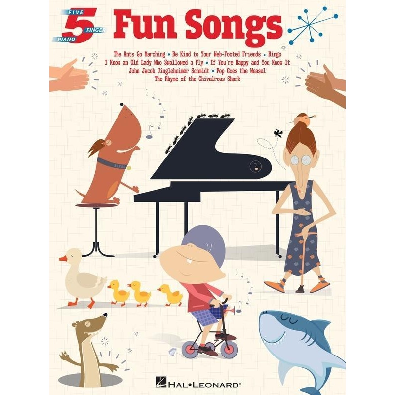 fun-songs-for-five-finger-piano Fun Songs for Five-Finger Piano