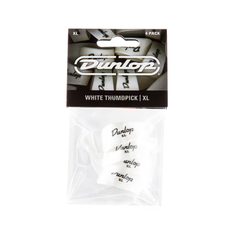 jim-dunlop-9004p-white-thumbpick-x-large-4-pack Jim Dunlop 9004P White Thumbpick, X-Large, 4-Pack