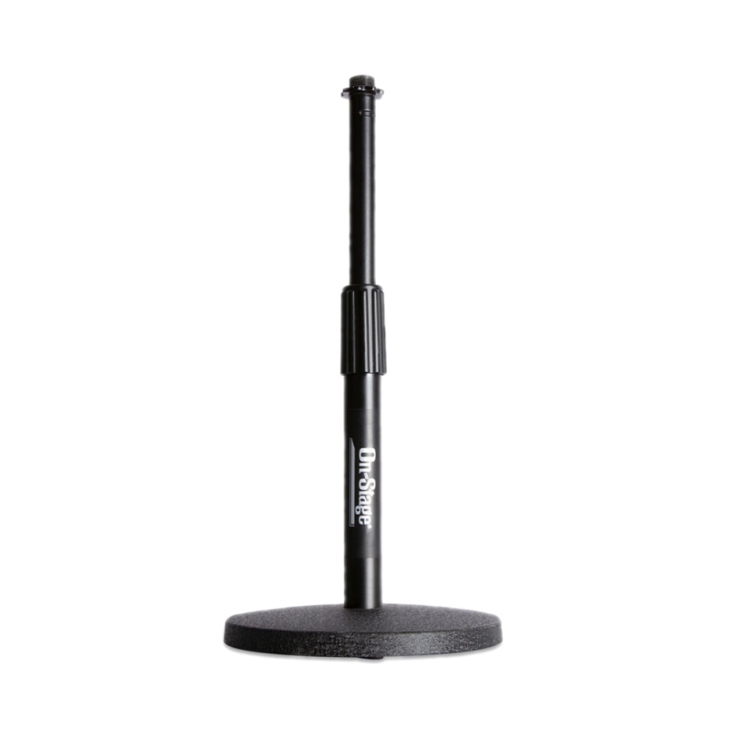 on-stage-ds7200b-adj-desktop-microphone-stand-black On-Stage DS7200B Adj. Desktop Microphone Stand (Black)