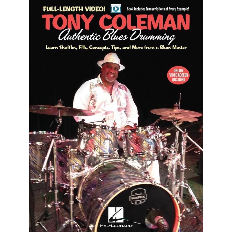 tony-coleman-authentic-blues-drumming Tony Coleman - Authentic Blues Drumming