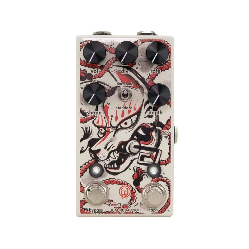 walrus-audio-monument-harmonic-tap-tremolo-v2-guitar-effects-pedal-kamakura-series Walrus Audio Monument Harmonic Tap Tremolo V2 Guitar Effects Pedal, Kamakura Series