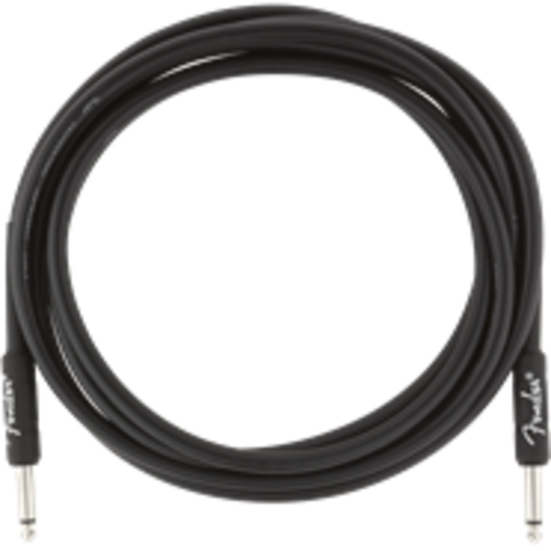 fender-professional-series-instrument-cable-straight-straight-10-black-0990820024 Fender Professional Series Instrument Cable, Straight/Straight, 10', Black 0990820024