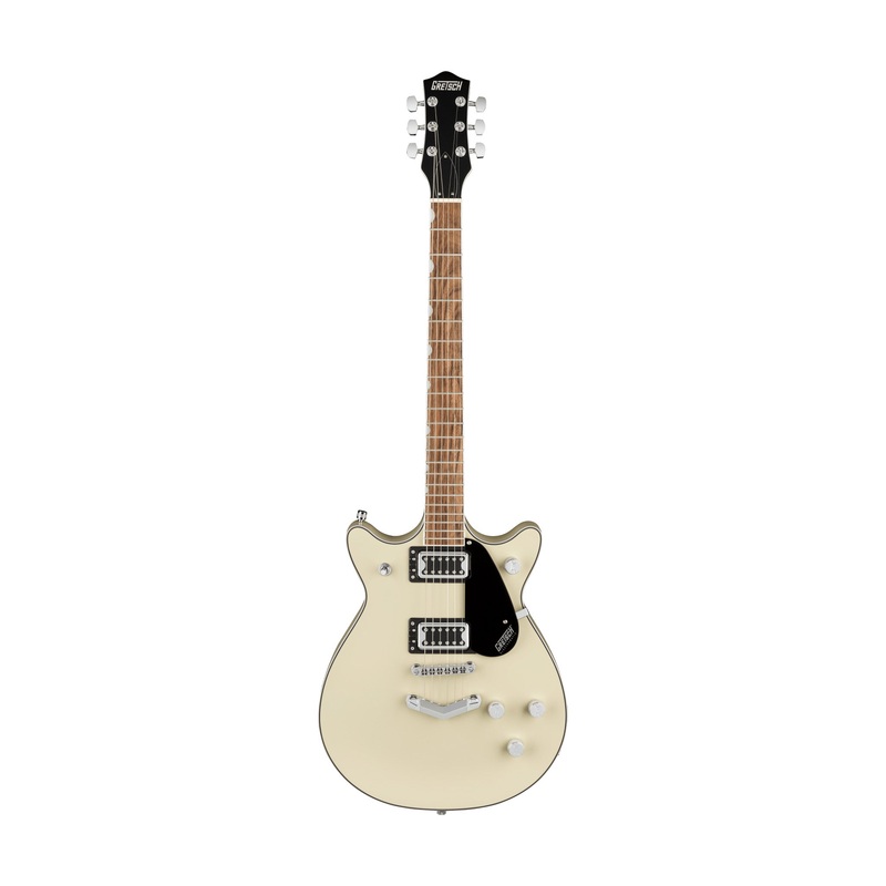 gretsch-g5222-electromatic-double-jet-bt-electric-guitar-w-v-stoptail-laurel-fb-vintage-white Gretsch G5222 Electromatic Double Jet BT Electric Guitar w/V-Stoptail, Laurel FB, Vintage White