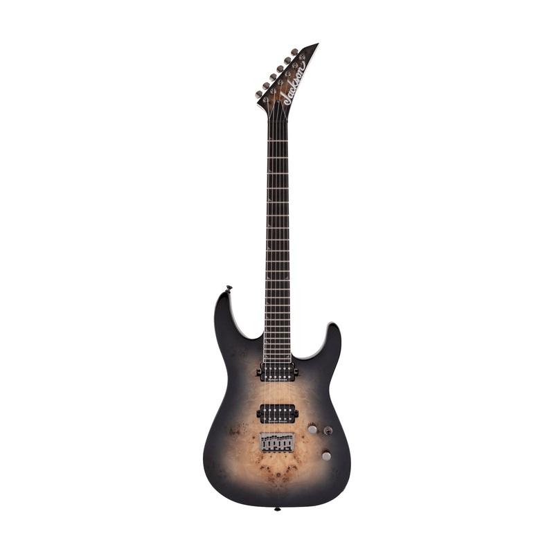 jackson-pro-soloist-sl2p-mah-ht-electric-guitar-ebony-fb-black-burst Jackson Pro Soloist SL2P MAH HT Electric Guitar, Ebony FB, Black Burst