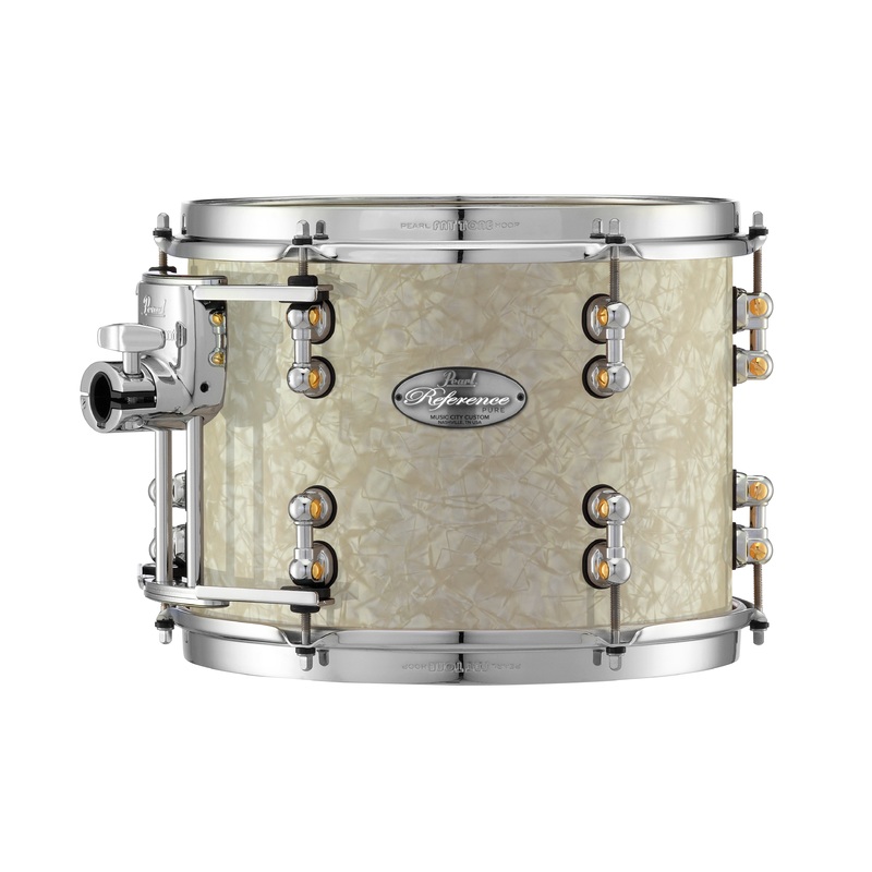 pearl-music-city-custom-14-x11-reference-pure-series-tom-nicotine-white-marine-pearl-rfp1411t-c405 Pearl Music City Custom 14"x11" Reference Pure Series Tom NICOTINE WHITE MARINE PEARL RFP1411T/C405