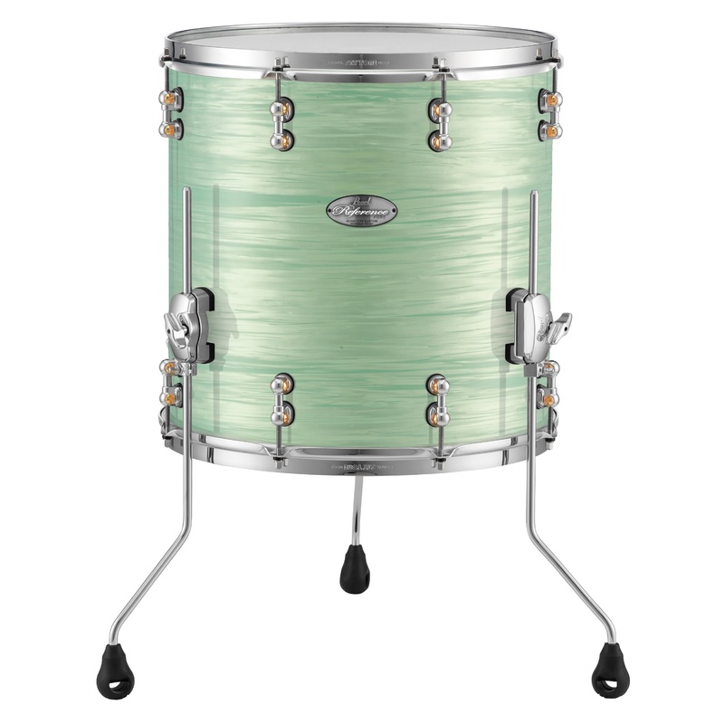 pearl-music-city-custom-14-x12-reference-pure-series-floor-tom-ice-blue-oyster-rfp1412f-c414 Pearl Music City Custom 14"x12" Reference Pure Series Floor Tom ICE BLUE OYSTER RFP1412F/C414