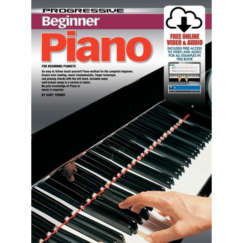 progressive-beginner-piano-book-online-media Progressive Beginner Piano Book/Online Media