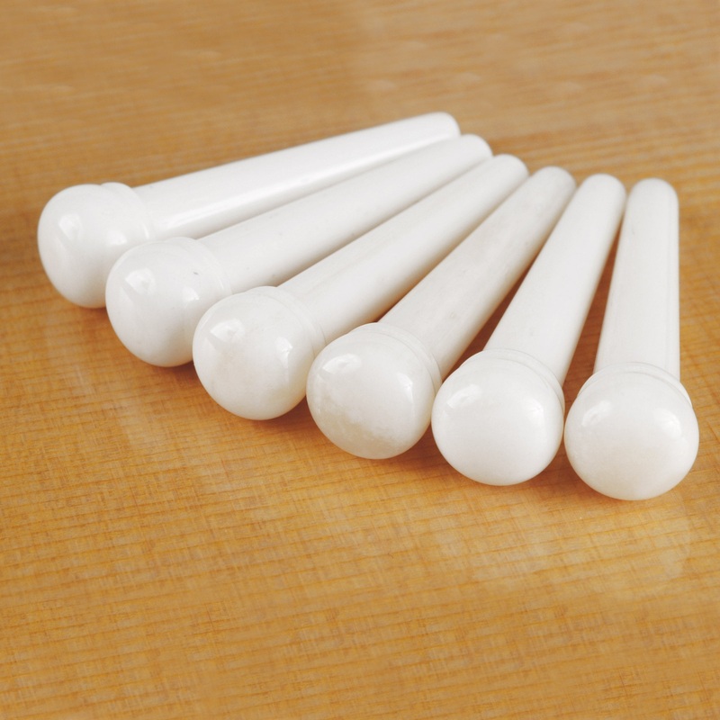 waverly-slotted-bone-guitar-bridge-pins Waverly Slotted Bone Guitar Bridge Pins