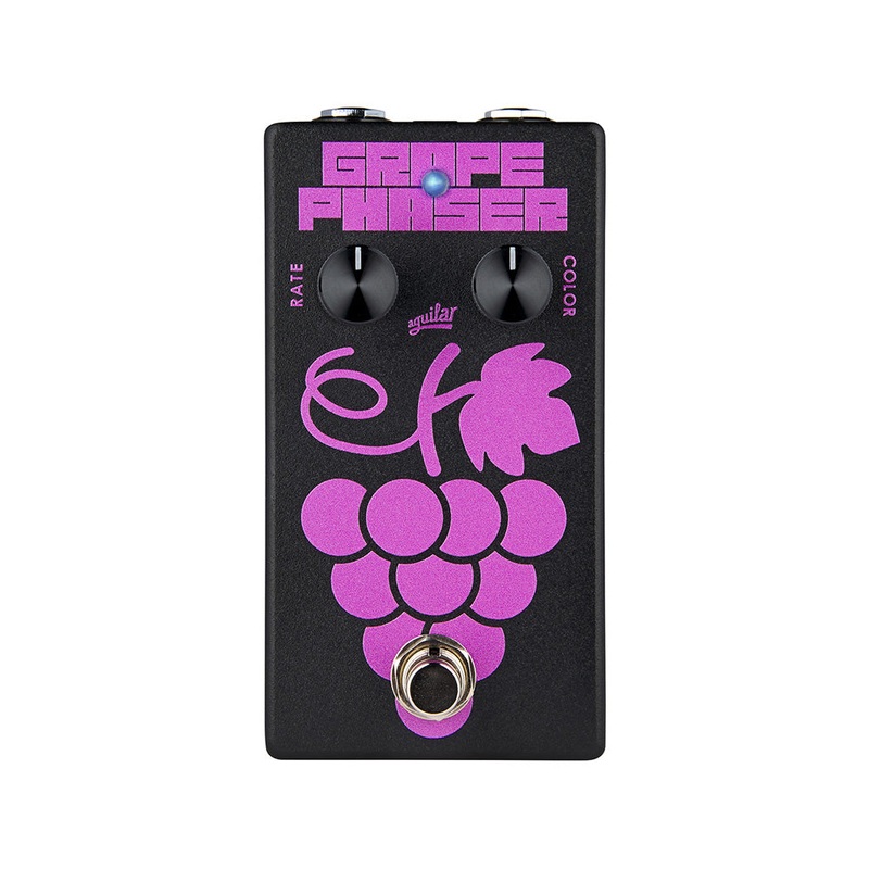 aguilar-grape-phaser-v2-bass-guitar-effects-pedal Aguilar Grape Phaser V2 Bass Guitar Effects Pedal