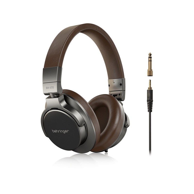 behringer-bh-470-compact-studio-monitoring-headphones Behringer BH 470 Compact Studio Monitoring Headphones