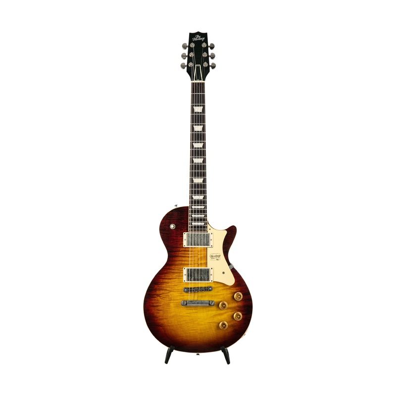heritage-ltd-standard-collection-h-150-electric-guitar-with-case-aged-vintage-wine-burst Heritage LTD Standard Collection H-150 Electric Guitar with Case, Aged Vintage Wine Burst