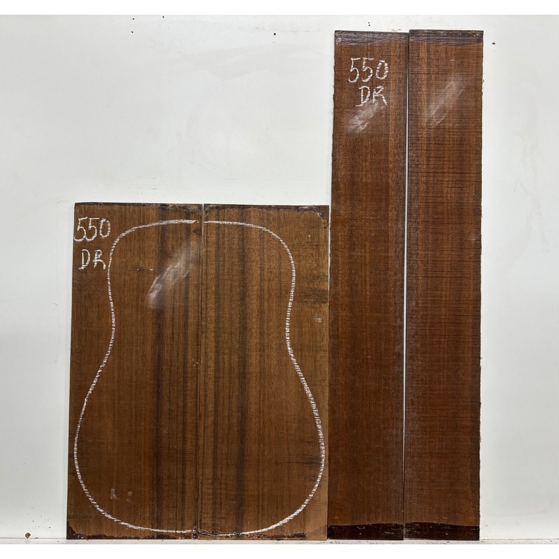 indian-laurel-dreadnought-guitar-back-and-side-set-550 Indian Laurel Dreadnought Guitar Back and Side Set #550