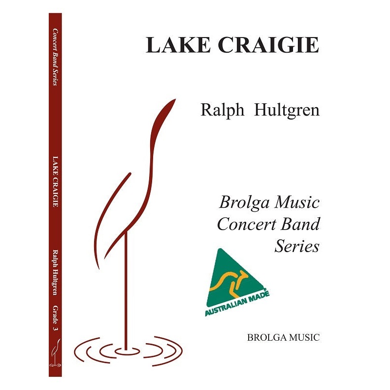 lake-craigie-ralph-hultdren-concert-band-grade-3 Lake Craigie, Ralph Hultdren, Concert Band Grade 3