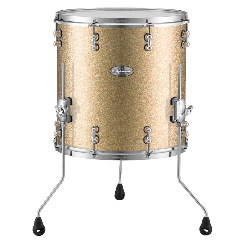 pearl-music-city-custom-14-x12-reference-pure-series-floor-tom-bright-champagne-sparkle-rfp1412f-c427 Pearl Music City Custom 14"x12" Reference Pure Series Floor Tom BRIGHT CHAMPAGNE SPARKLE RFP1412F/C427