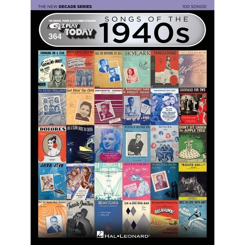 songs-of-the-1940s-the-new-decade-series-e-z-play-piano Songs of the 1940s - The New Decade Series, E-Z Play, Piano