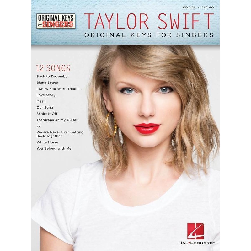 taylor-swift-original-keys-for-singers Taylor Swift - Original Keys for Singers