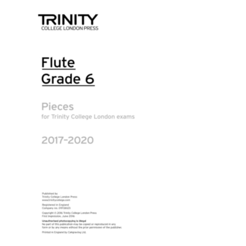 trinity-exam-pieces-2017-2020-grade-6-flute-part-only Trinity Exam Pieces 2017-2020 - Grade 6 Flute Part Only