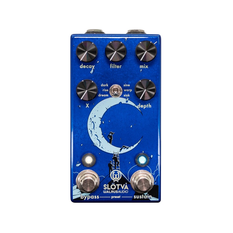 walrus-audio-slotva-reverb-guitar-effects-pedal Walrus Audio SLOTVA Reverb Guitar Effects Pedal
