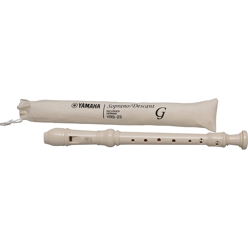 yamaha-yrs-23b-plastic-soprano-recorder-natural Yamaha YRS-23B Plastic Soprano Recorder, Natural